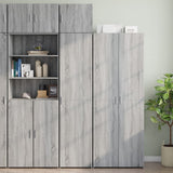 Armoire de rangement mince sonoma gris 45x42,5x225 cm