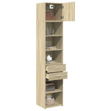 Armoire de rangement mince chêne sonoma 45x42,5x225 cm