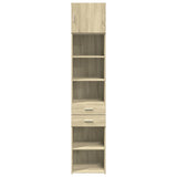 Armoire de rangement mince chêne sonoma 45x42,5x225 cm