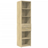 Armoire de rangement mince chêne sonoma 45x42,5x225 cm