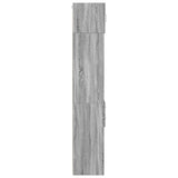 Armoire de rangement mince sonoma gris 45x42,5x225 cm