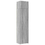 Armoire de rangement mince sonoma gris 50x42,5x225 cm