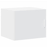 Armoire de rangement mince blanc 50x42,5x225 cm