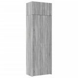 Armoire de rangement sonoma gris 70x42,5x225 cm