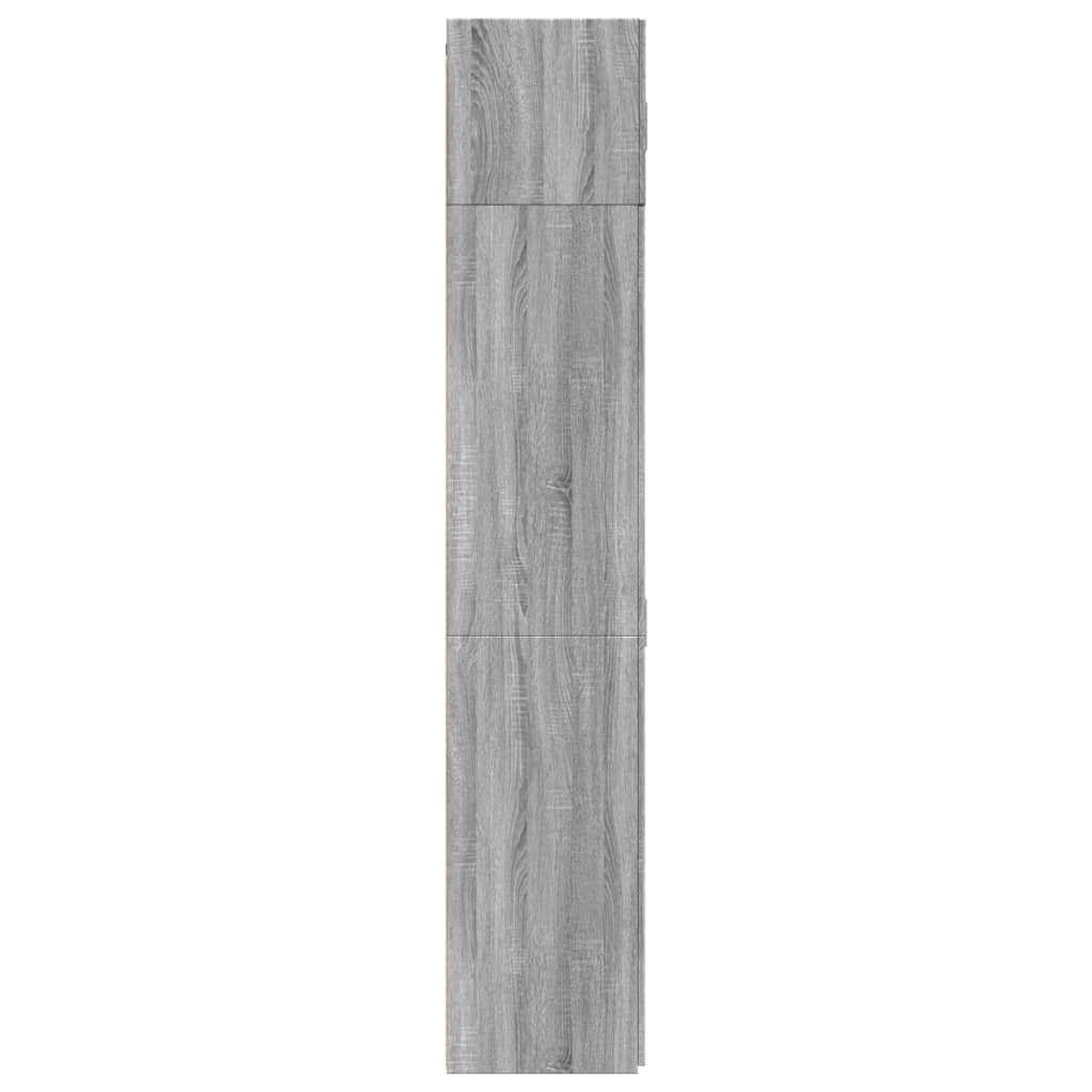 Armoire de rangement sonoma gris 70x42,5x225 cm