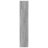 Armoire de rangement sonoma gris 70x42,5x225 cm