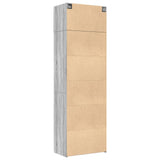 Armoire de rangement sonoma gris 70x42,5x225 cm