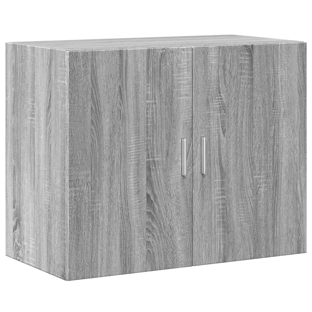 Buffet haut sonoma gris 80x42,5x249 cm bois d'ingénierie