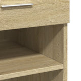 Sonoma oak sideboard 80x42.5x93 cm engineered wood