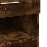 Smoked oak sideboard 80x42.5x93 cm engineered wood