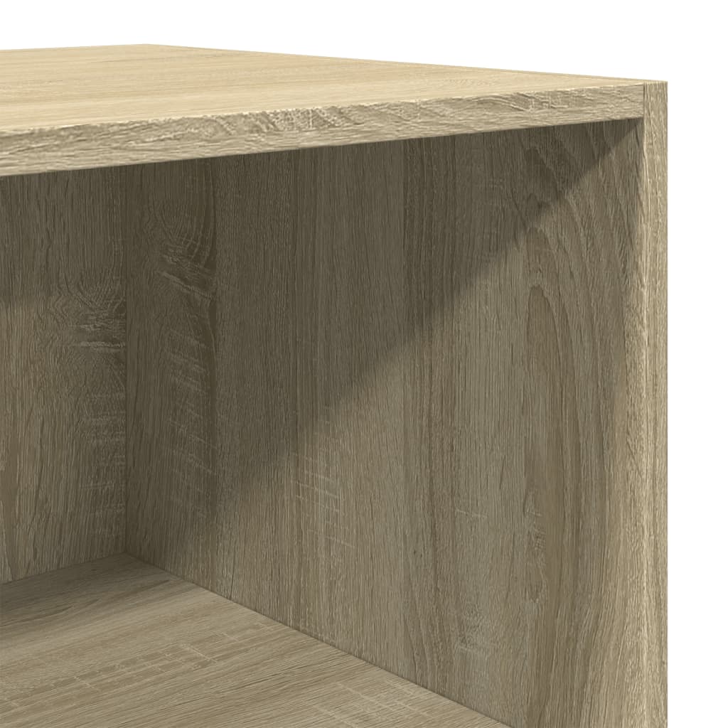 High sideboard sonoma oak 40x41x185 cm engineered wood