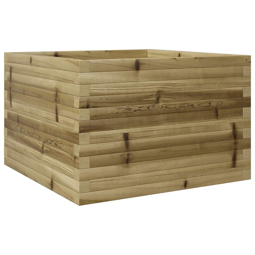 Jardinière 70x70x46 cm bois de pin imprégné