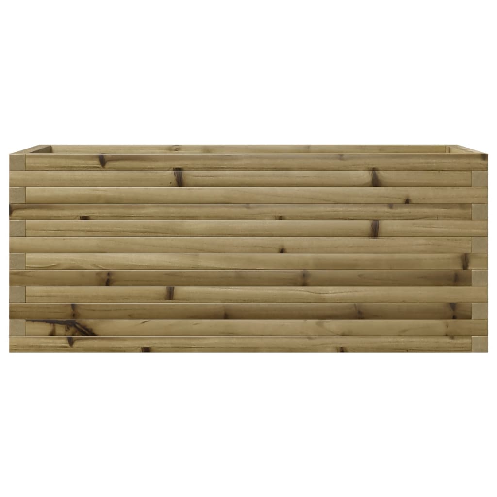 Jardinière 110x40x46 cm bois de pin imprégné