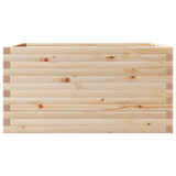 Jardinière 90x60x46 cm bois de pin massif