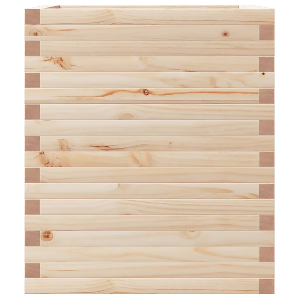 Jardinière 60x60x68,5 cm bois de pin massif