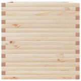 Jardinière 70x70x68,5 cm bois de pin massif