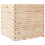 Jardinière 70x70x68,5 cm bois de pin massif