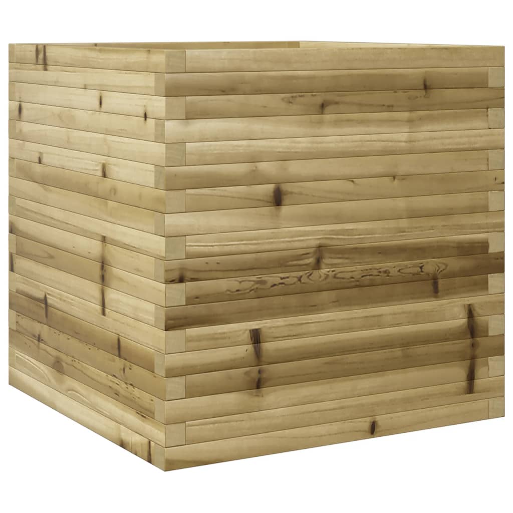 Jardinière 70x70x68,5 cm bois de pin imprégné