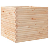 Jardinière 80x80x68,5 cm bois de pin massif