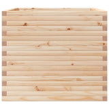 Jardinière 80x80x68,5 cm bois de pin massif