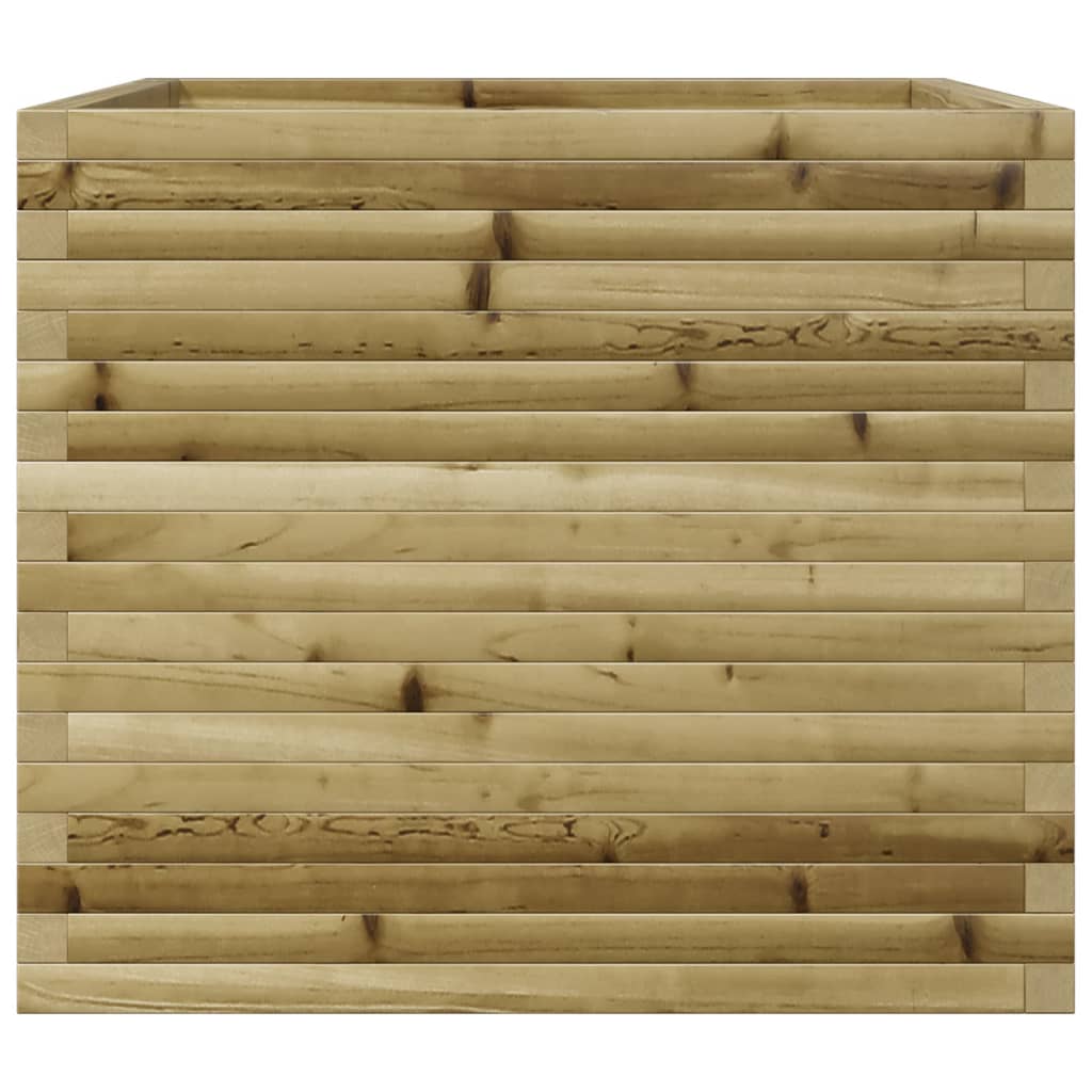 Jardinière 80x80x68,5 cm bois de pin imprégné