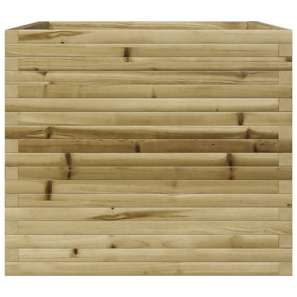 Jardinière 80x80x68,5 cm bois de pin imprégné