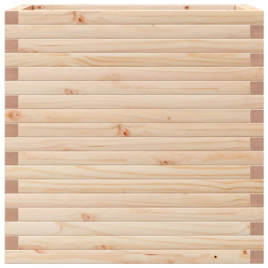 Jardinière 70x40x68,5 cm bois de pin massif