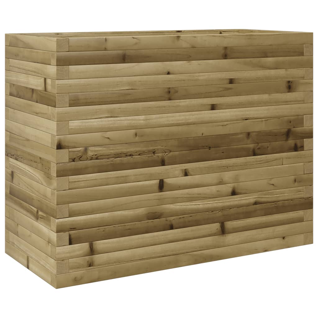 Jardinière 90x40x68,5 cm bois de pin imprégné