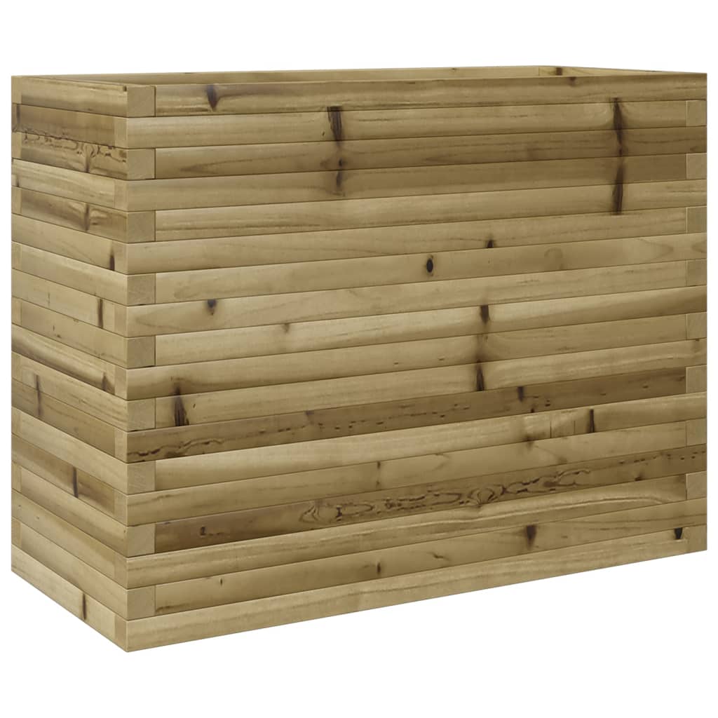 Jardinière 90x40x68,5 cm bois de pin imprégné