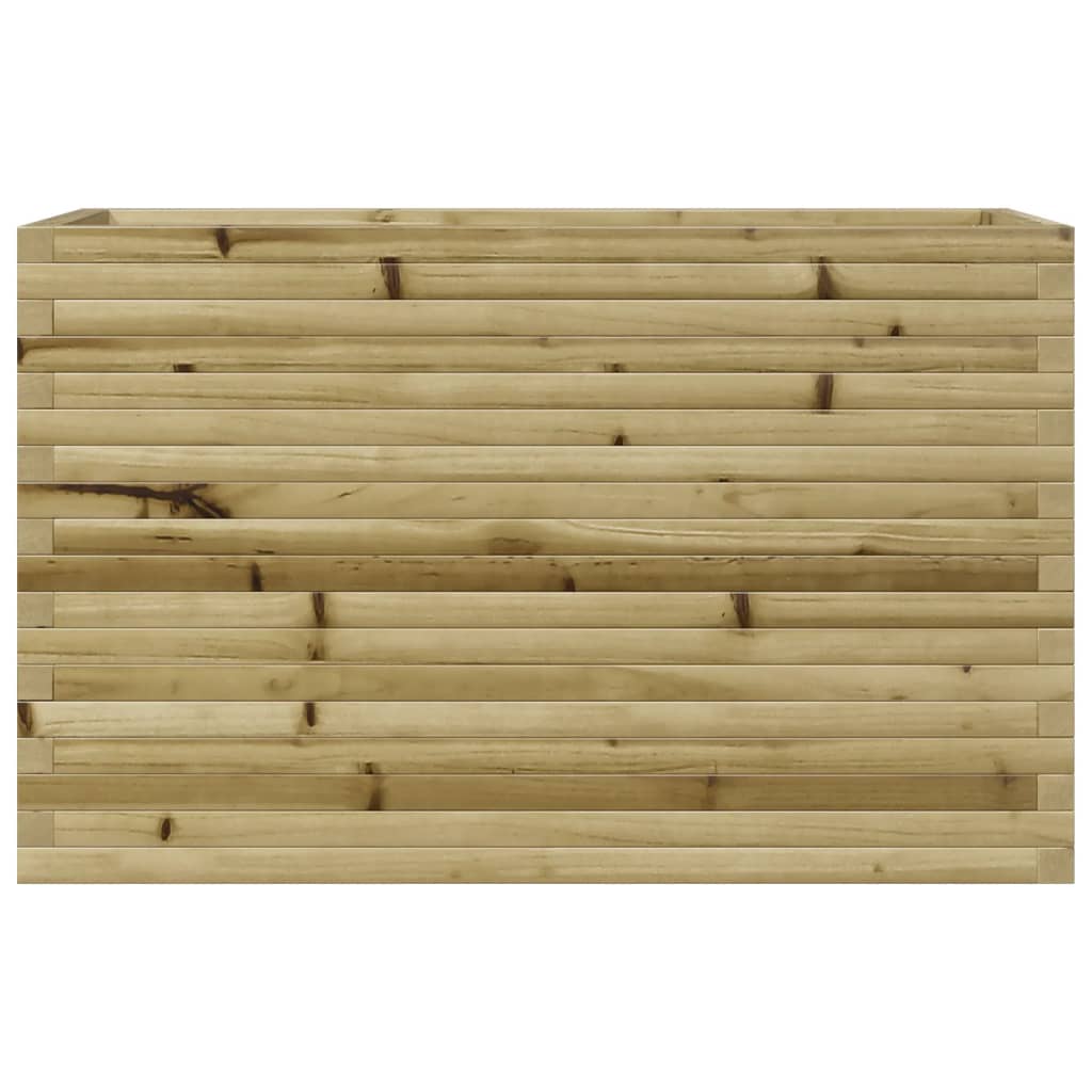 Jardinière 110x40x68,5 cm bois de pin imprégné