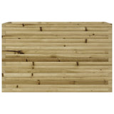 Jardinière 110x40x68,5 cm bois de pin imprégné