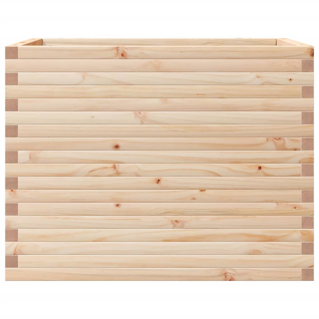 Jardinière 90x60x68,5 cm bois de pin massif