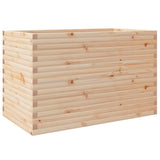 Jardinière 110x60x68,5 cm bois de pin massif