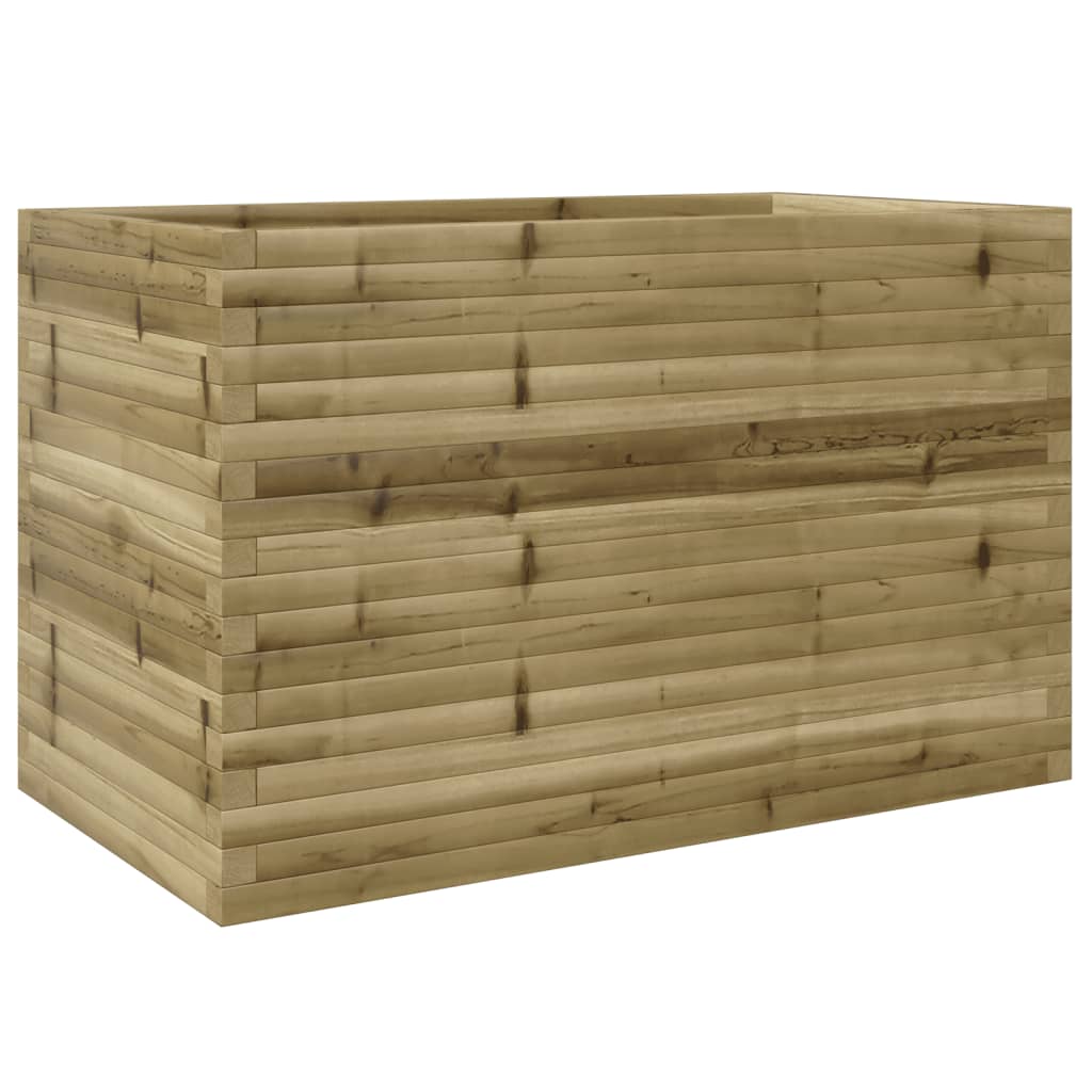 Jardinière 110x60x68,5 cm bois de pin imprégné