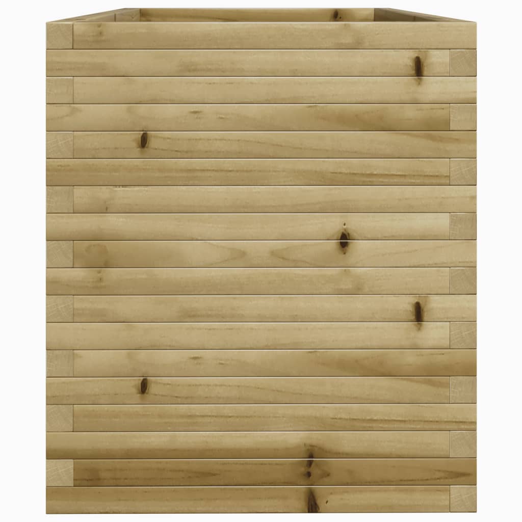 Jardinière 110x60x68,5 cm bois de pin imprégné