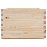 Jardinière 70x70x49,5 cm bois de pin massif