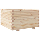 Jardinière 80x80x49,5 cm bois de pin massif