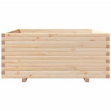 Jardinière 110x110x49,5 cm bois de pin massif