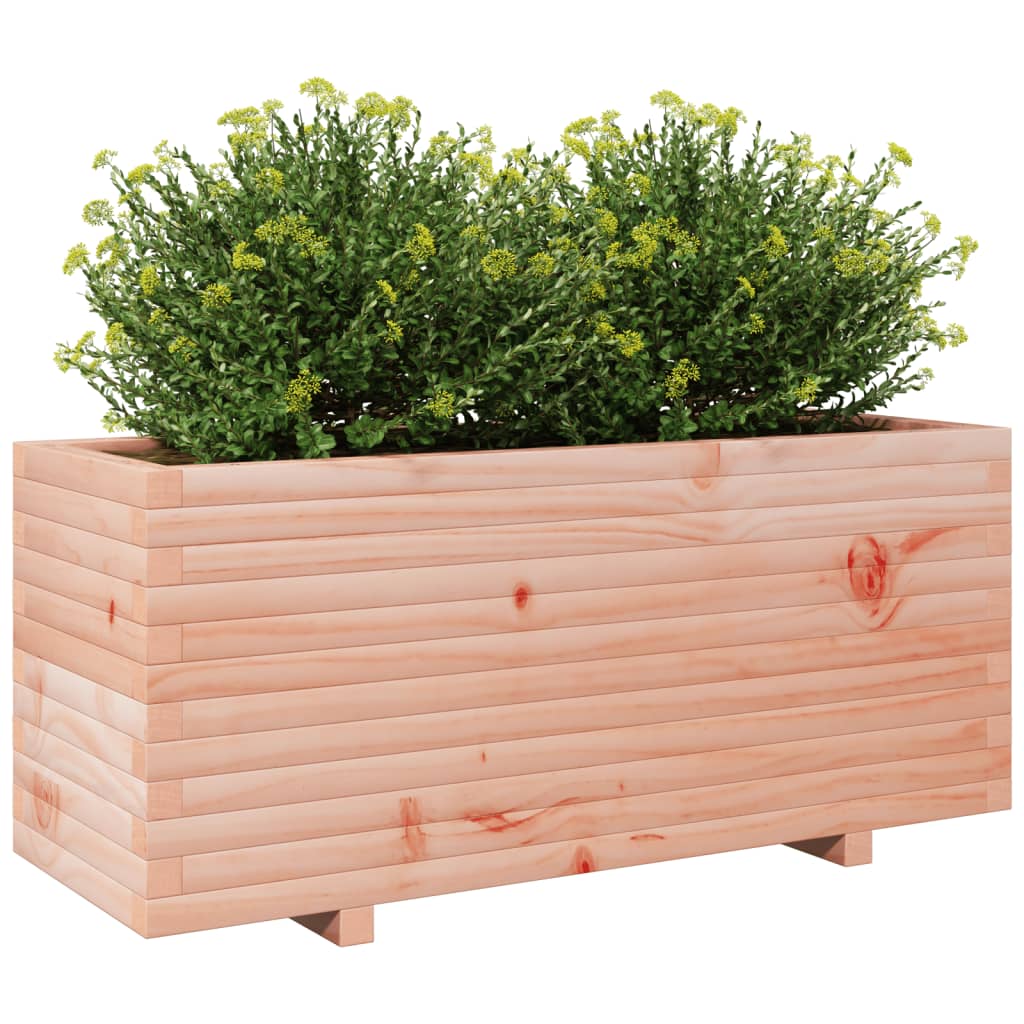 Jardinière 110x40x49,5 cm bois massif de douglas