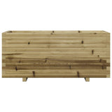 Jardinière 110x40x49,5 cm bois de pin imprégné