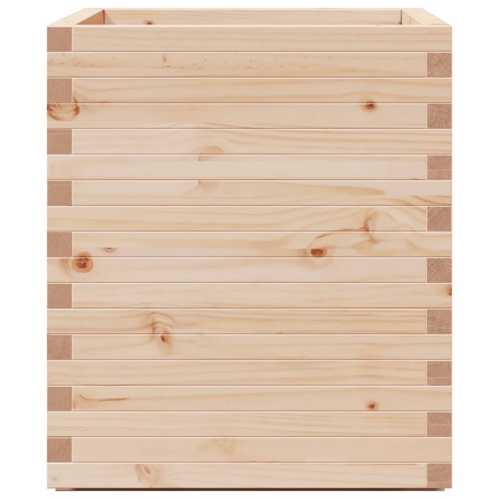 Jardinière 60x60x72,5 cm bois de pin massif