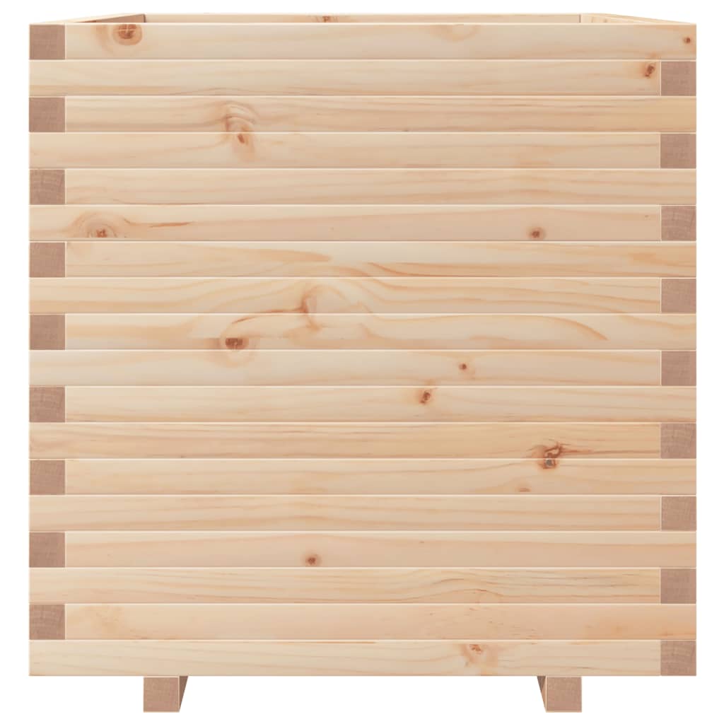 Jardinière 70x70x72,5 cm bois de pin massif