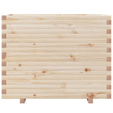 Jardinière 90x40x72,5 cm bois de pin massif