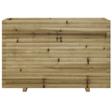 Jardinière 110x40x72,5 cm bois de pin imprégné