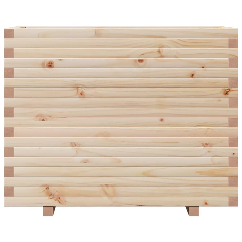 Jardinière 90x60x72,5 cm bois de pin massif