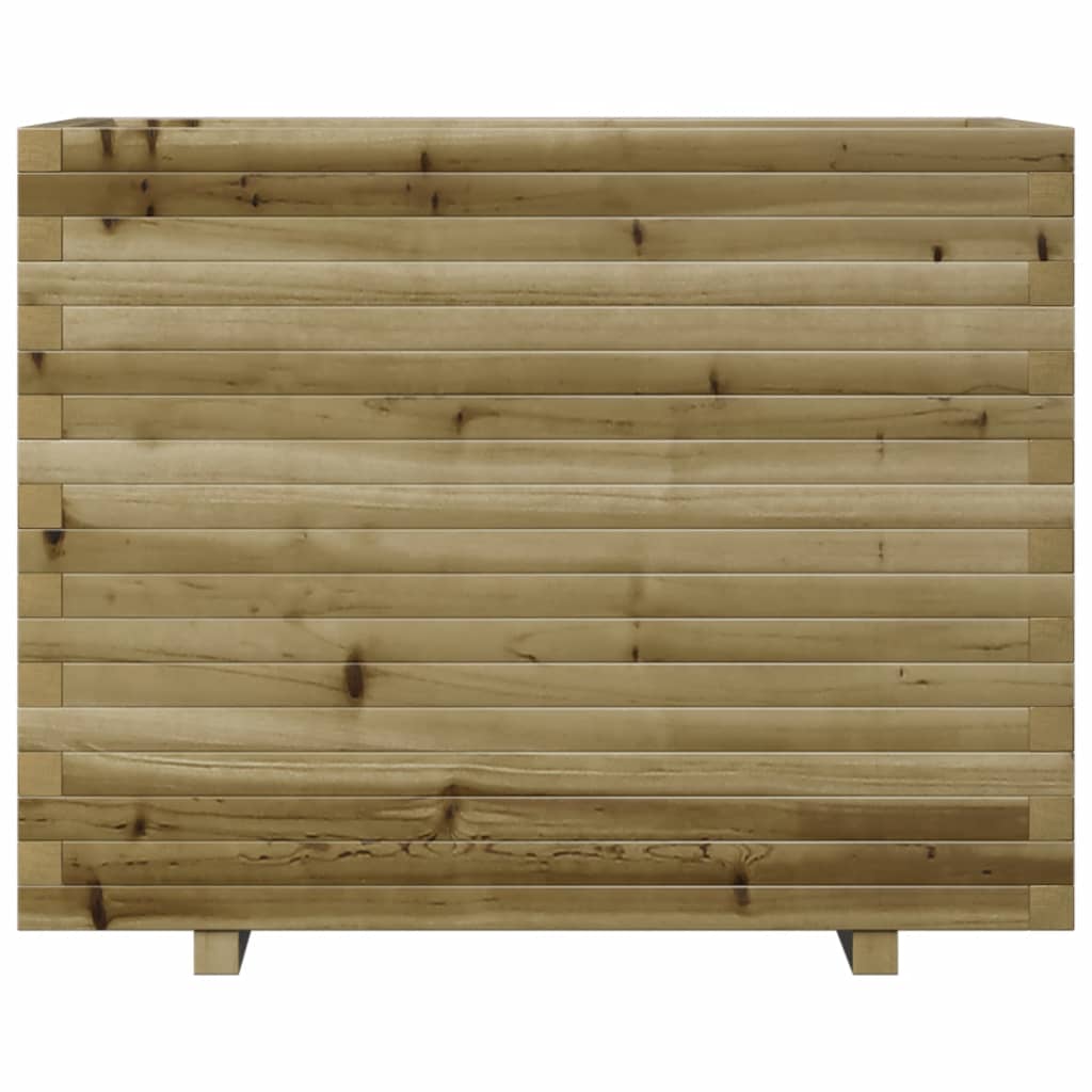 Jardinière 90x60x72,5 cm bois de pin imprégné