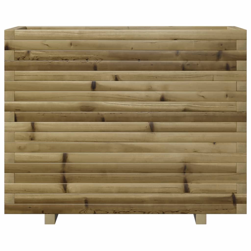 Jardinière 90x40x72 cm bois de pin imprégné