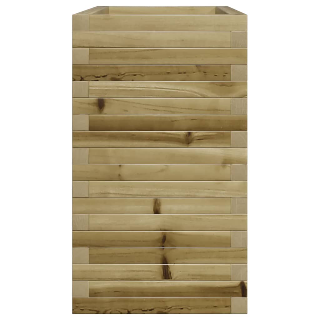 Jardinière 110x40x72 cm bois de pin imprégné