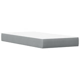 Lit avec matelas blanc 90x200 cm bois massif de pin