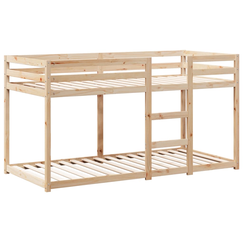 Lit superposé sans matelas 80x200 cm bois de pin massif